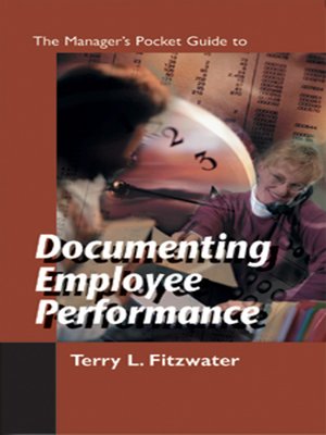cover image of The Managers Pocket Guide to Documenting Performance